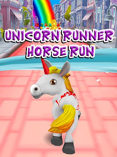 download Unicorn runner 3D: Horse run apk